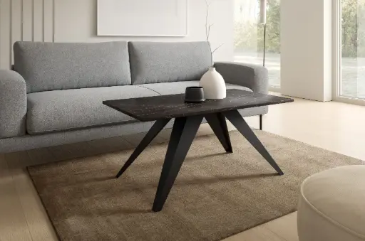 Stolik kawowy ARIA - prostokątny 120x60 cm